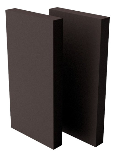 Panel Acústico Mazzieri Assor 4 2pack 60x120cm Color Chocolate