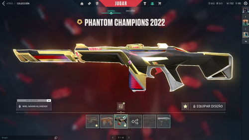 Cuenta Valorant Ex Inmortal Muchos Skins Champions Todos