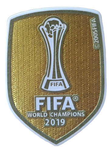 Parche Campeon Uefa Fifa 2019 Dorado