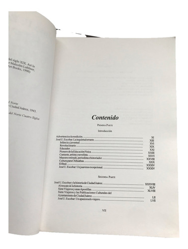Siete Viajeros, Ciudad Juárez José U. Escobar, Facsimilar (Usado)