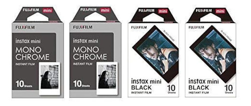 Fujifilm Instax Mini - Juego De 4 Paquetes De