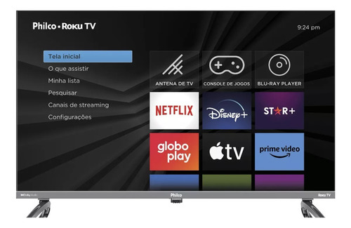 Tv 32 Philco Smart Led Roku Dolby Ptv32k34rkgb