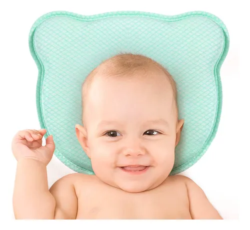 Almohada De Cabeza Plana Bebé, Almohada Moldeadora De ...