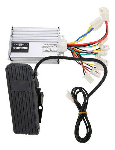 Kit De Pedal Brush Controller, 48 V, 1000 W, Para Electricid