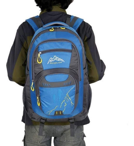 Mochila Grande Trekking Camping 50 Litros Impermeable