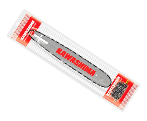 Kit 1 Sabre Motoserra 20 Pol 500 mm +2 Correntes Kawashima