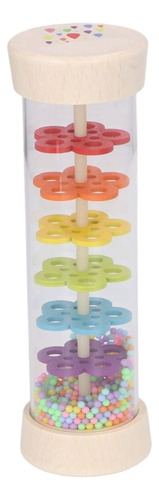 Rain Stick De Madera For Hacer Lluvia, Juguete For Ilumina