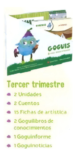 Goguis P4 Carpeta 3 Trimestre, De Estebanez Estebanez, Aurora. Editorial Vicens Vives, Tapa Blanda En Español