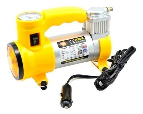 Hi Compresor 12v Con Linterna Ac-pro Cyclone