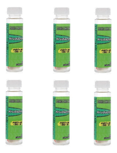 6 Pack Anticruda O Anti Resaca Krudazin  (48 Capsulas)