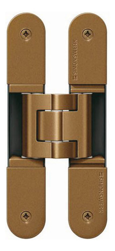 Bisagra Tectus 540-3d 120 Kg. Oculta Bronce