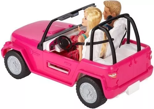 Carro da Barbie com Boneca