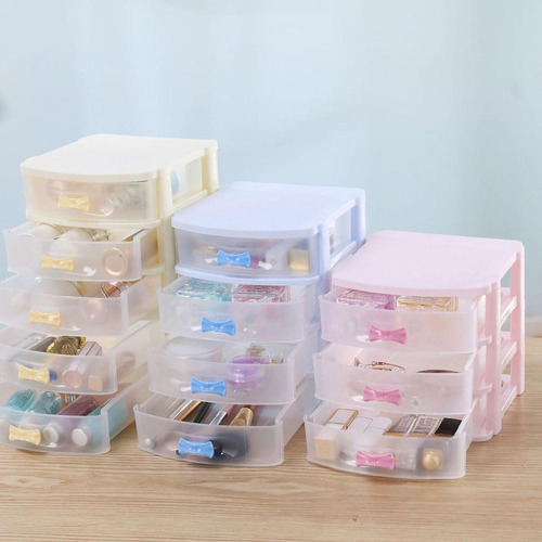 Mini Organizador De Cajones Para Caja De Pink 4 Nivel