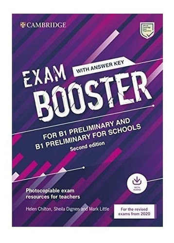 Exam Booster For Preliminary And Preliminary For Schools Wi