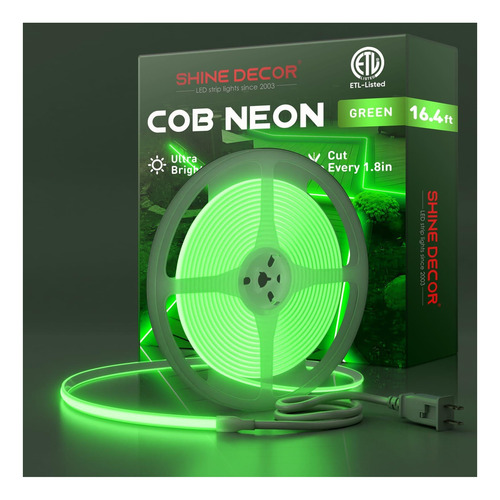 Shine Decor Cob Led Lech Ac 120 V, 800 Lm, Ultrabrillante, I