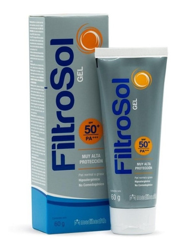 Bloqueador Filtrosol Gel Spf 50 2 Pack, 2 Piezas 60g C/u