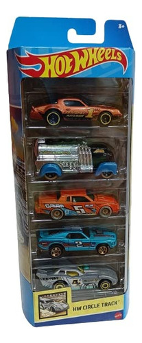 Hot Wheels 5 Pack Hw Circle Track Camaro Mustang Buick