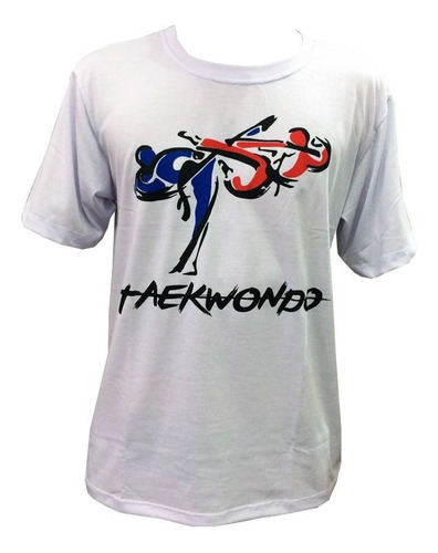 Camisa Camiseta Taekwondo Korean Tigers - Branco - Toriuk