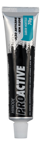 Gel Dental Carvão Ativado E Aloe Vera Proactive