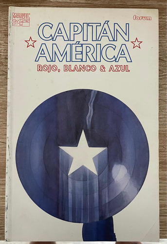 Capitán America Rojo Blanco Y Azul Tomo Editorial Forum