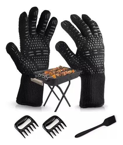 Dxo Luvas Forno Luvas Churrasco Resistentes Ao Calor, 1