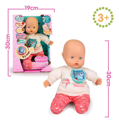 Nenuco - Bebe Interactivo 7 Idiomas