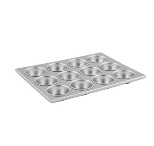 Molde De Aluminio Para 12 Panques O Cupcakes