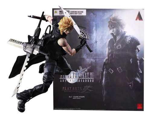 Play Arts Kai Cloud Ffvii Advent Children Original Lacrado