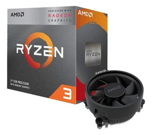 Pc Escritorioamd R3 3200g-8gb-256gb-freedos Amd-gabinete 500