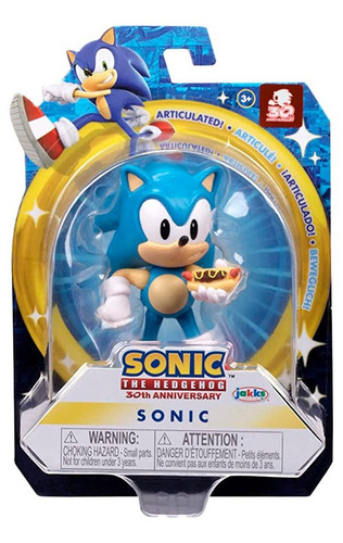 Sonic The Hedgehog Wave 12 Figura De Sonic Con Hot Dog
