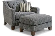 Comprar Sofa Berger Mika + Puff Movible Premiun Chenille Fabrica