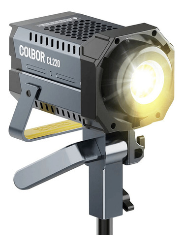 Iluminador Led Colbor Cl220 Bi-color 220w Monolight Bowens Estrutura Cinza Luz Branco-neutro 110v/220v