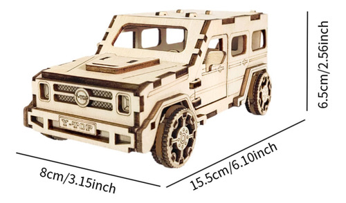 3d Kit De Veículo Para Kit De Carro De Madeira 3d Kit De
