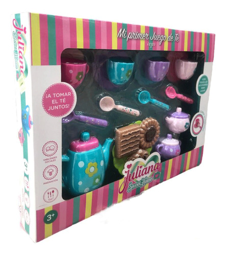 Mi Primer Juego De Té Juliana Sweet Home Multicolor