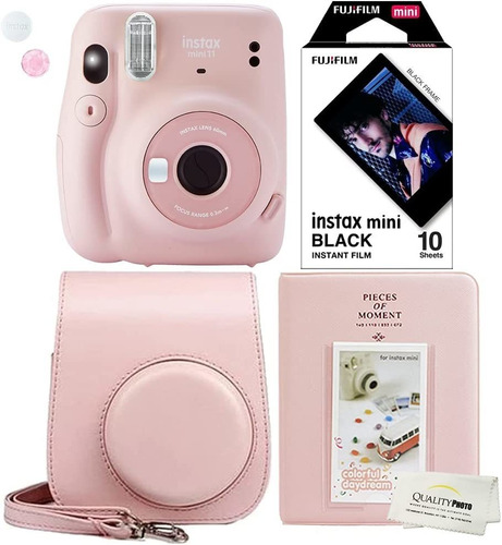 Instax Mini 11 Blush  Instant Camera Plus Estuche, Álb...