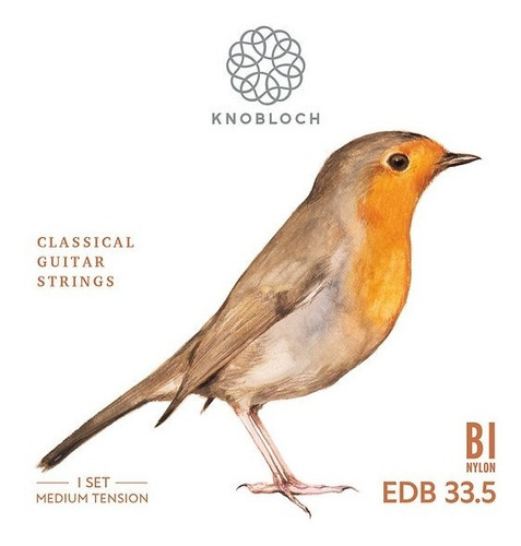 Encordado Knobloch Erithacus Bio Nylon Tensión Media Edb33.5