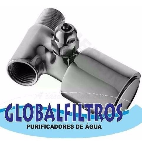 Adaptador Metal Filtro Purificador Água Rosca 1/2 Saída 3/8