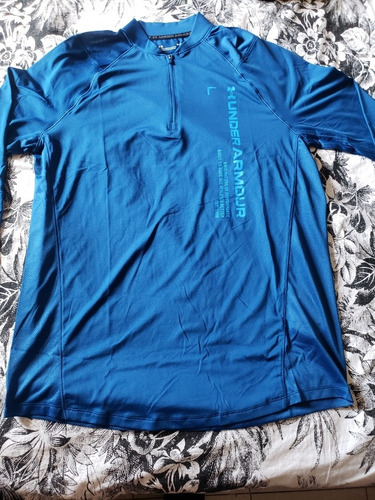 Playera Deportiva Under Armour Caballero L Original Ml (Usado)