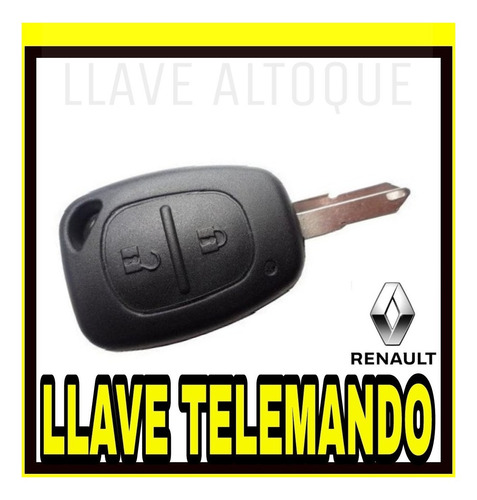 Renault Clio 2 Copia Llave Codificada Con Control 2003-2017