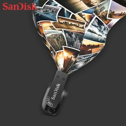 Imagen 4 de 6 de Pendrive Sandisk 32gb 3.0 Ultra Shift Flash Drive Con 100mbs