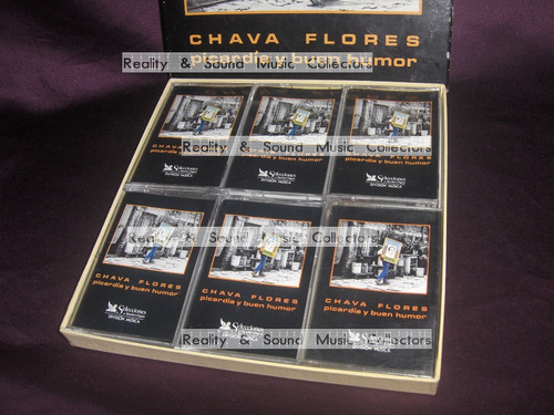 Chava Flores Picardia Y Buen Humor Caja 6 Cassettes Readers (Usado)