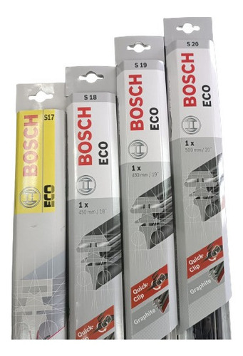 Cepillo Limpiaparabrisas Eco Bosch 17  , 18  , 19  Y 20