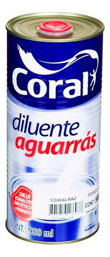 Diluente Aguarrás Coral 900ml