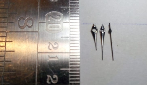 Imagen 3 de 5 de Repuestos Agujas Para Reloj De Pulsera.