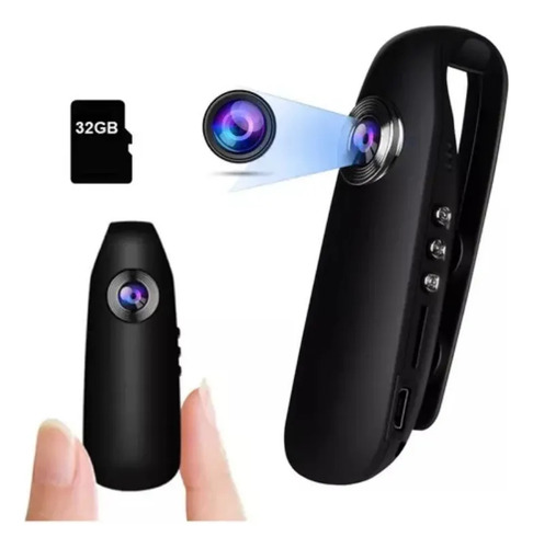 Nueva Cámara Corporal Portátil Hd 1080p Pocket Cam /&z