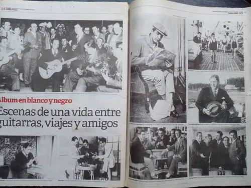 Suplementos Gardel Clarín Tiempo Argentino Años 83*95 Y 2012 (Usado)