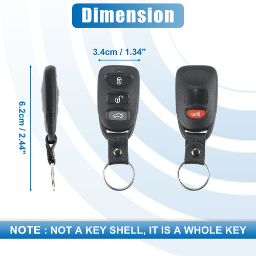 A Chave De Controle Remoto Para Kia Forte 2010-2013 -