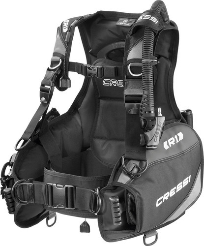 Chaleco Cressi Bcd R1 Buceo Color Negro Talla Xl