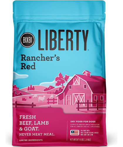 Alimento Seco Apto Para Perros Roja De Rancher 4 Libras Fres