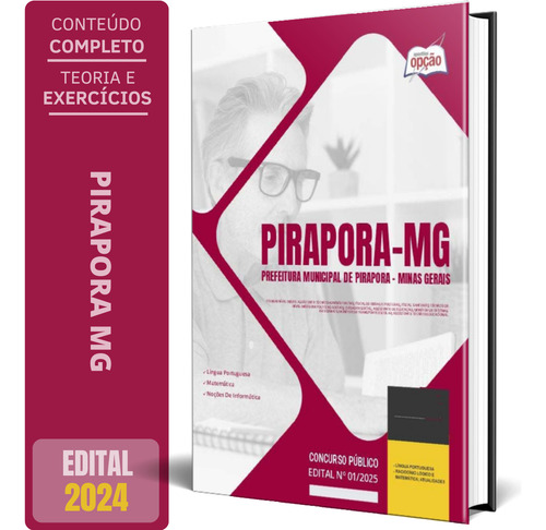 Apostila Comum Nível Médio Concurso Pirapora Mg